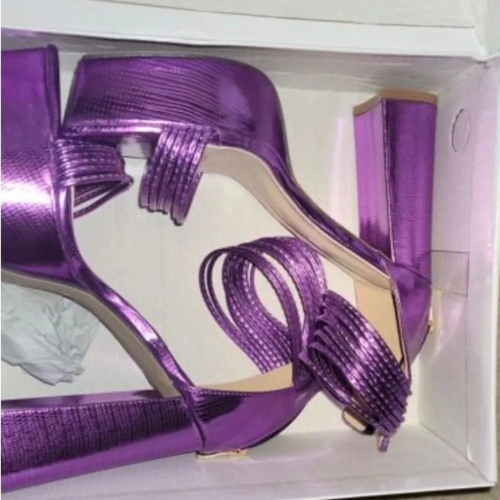 Purple Platform High Heel - Picture 2 of 3